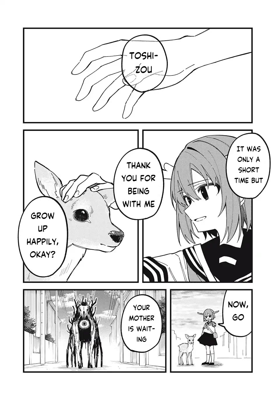 Shikanoko Nokonoko Koshitantan Chapter 46 page 10 - Chapter 46: Noko-tan and Toshizou