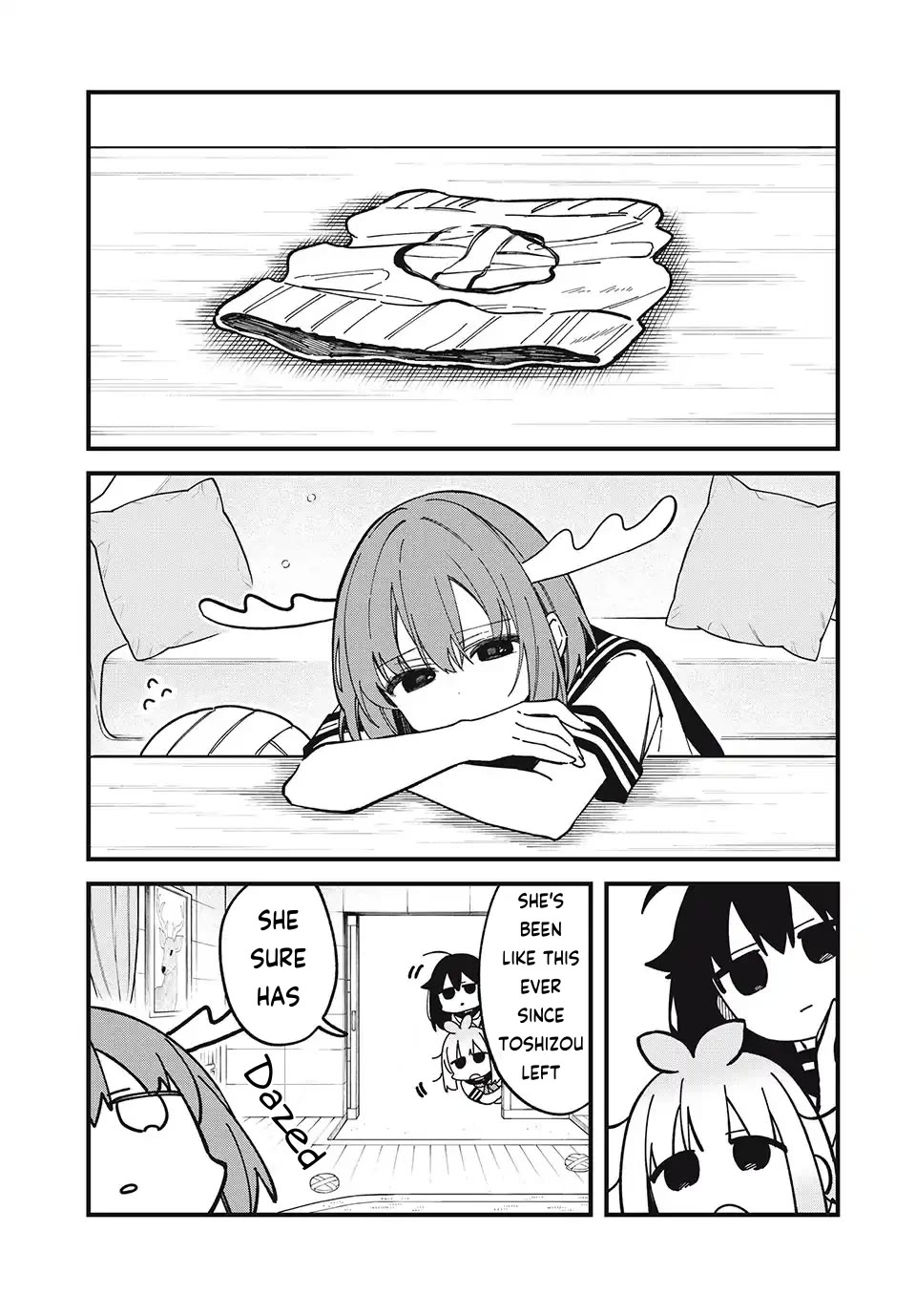 Shikanoko Nokonoko Koshitantan Chapter 46 page 15 - Chapter 46: Noko-tan and Toshizou