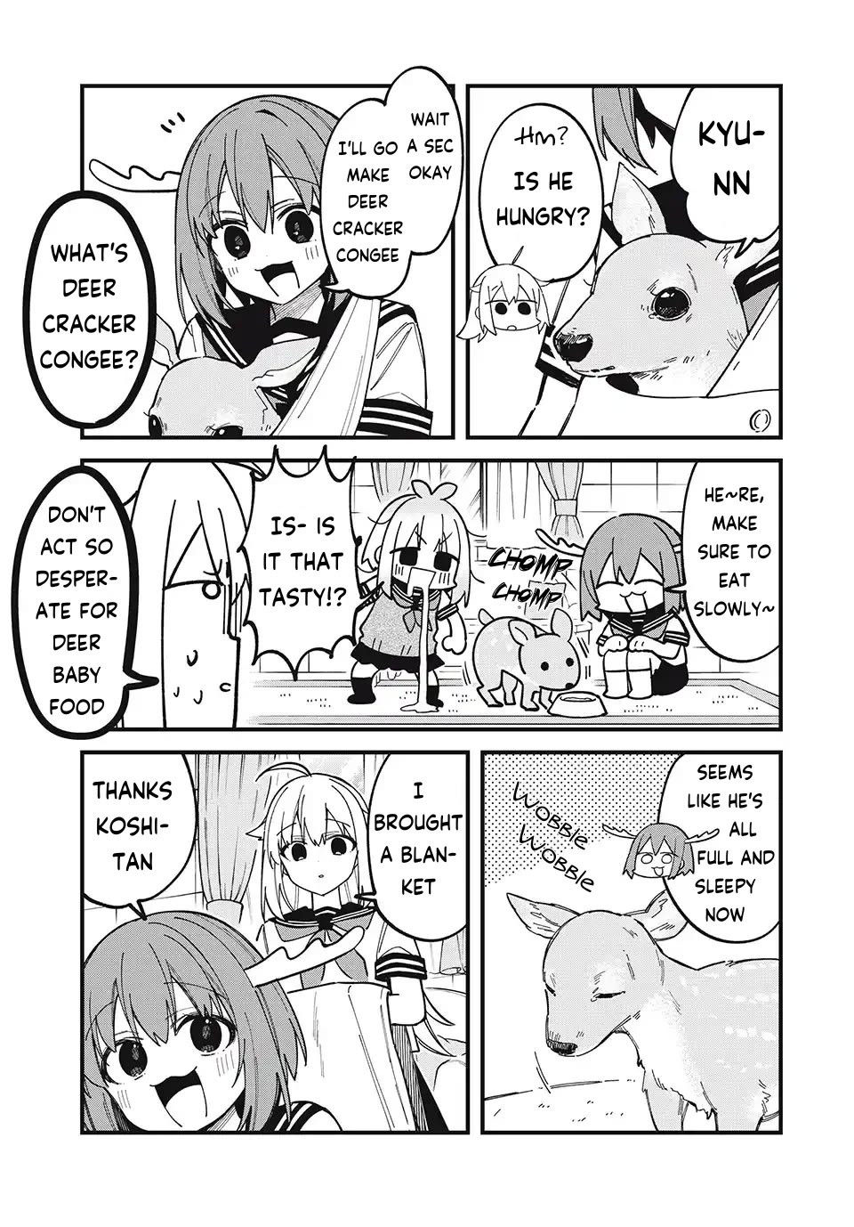 Shikanoko Nokonoko Koshitantan Chapter 46 page 3 - Chapter 46: Noko-tan and Toshizou
