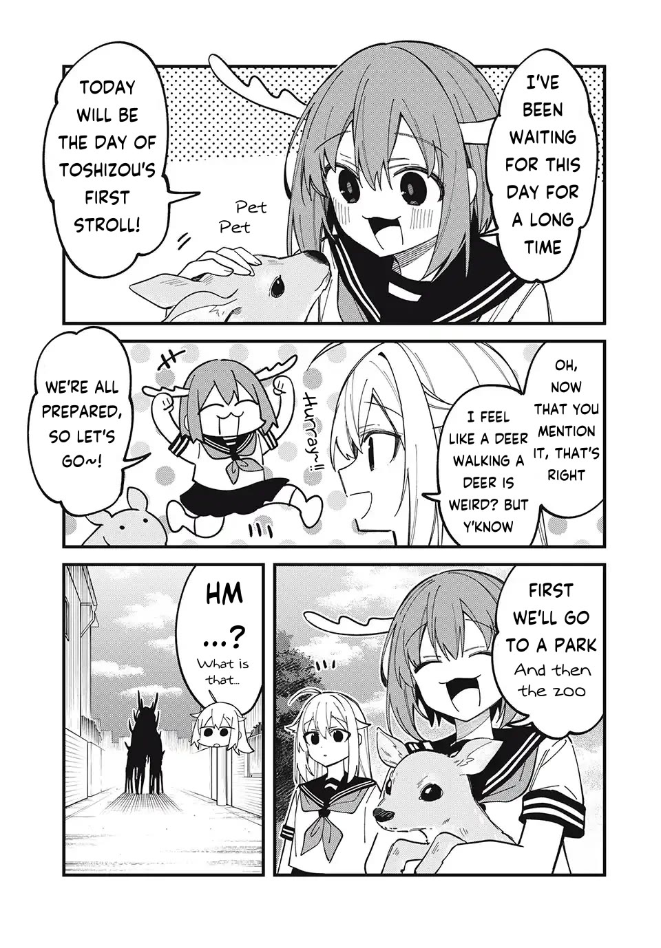 Shikanoko Nokonoko Koshitantan Chapter 46 page 5 - Chapter 46: Noko-tan and Toshizou