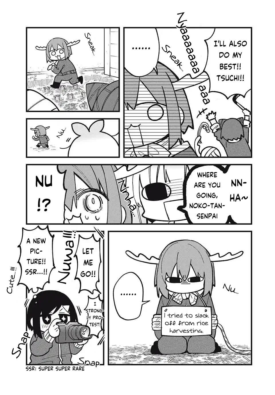 Shikanoko Nokonoko Koshitantan Chapter 48 page 11 - Chapter 48: This is Rice Harvesting!