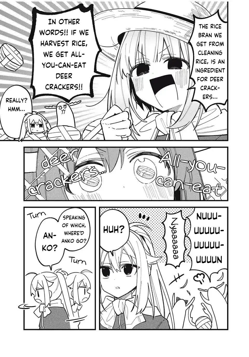 Shikanoko Nokonoko Koshitantan Chapter 48 page 13 - Chapter 48: This is Rice Harvesting!