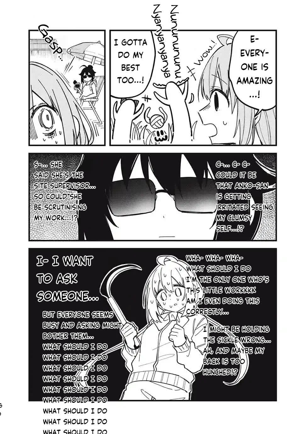Shikanoko Nokonoko Koshitantan Chapter 48 page 15 - Chapter 48: This is Rice Harvesting!