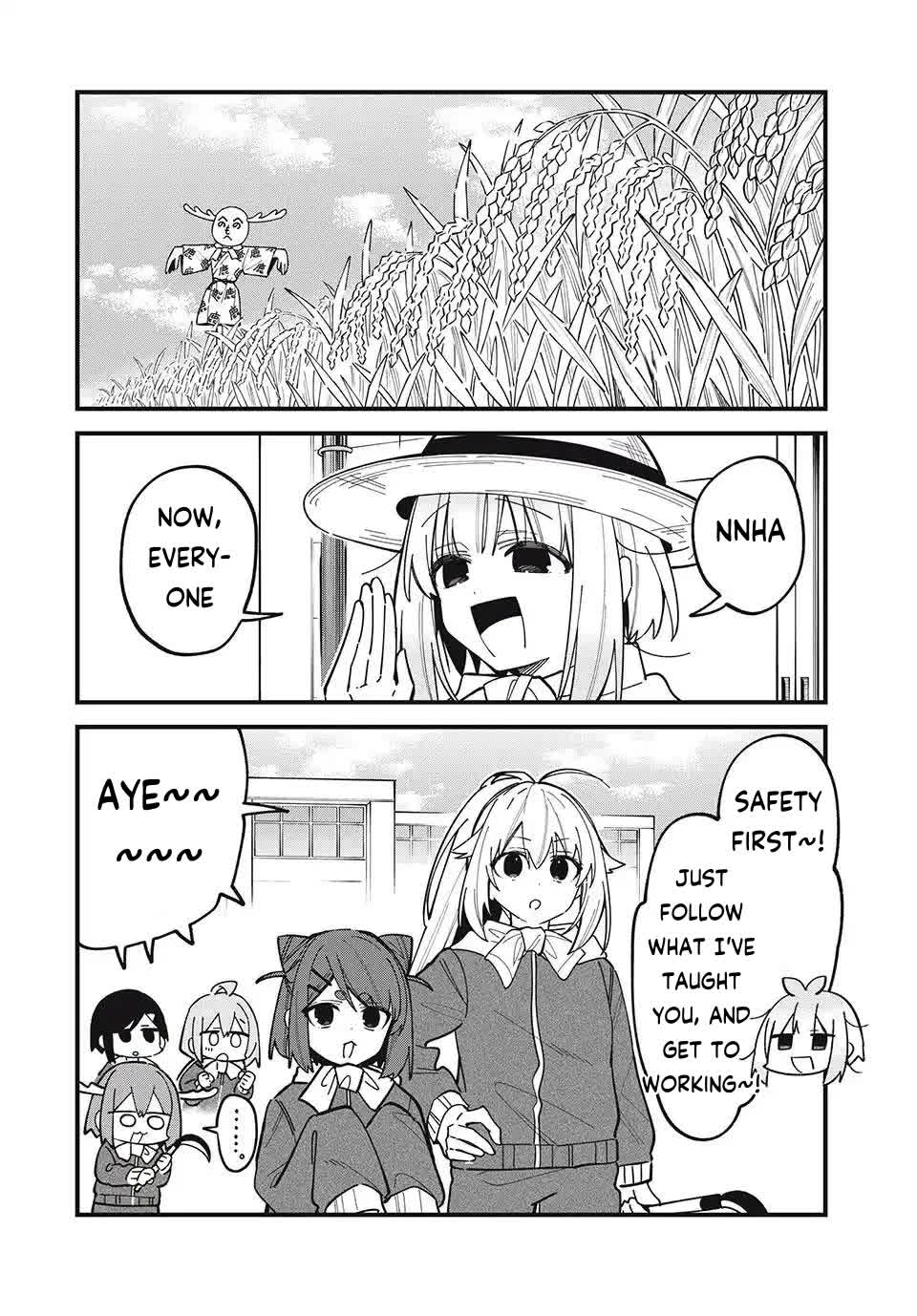 Shikanoko Nokonoko Koshitantan Chapter 48 page 6 - Chapter 48: This is Rice Harvesting!