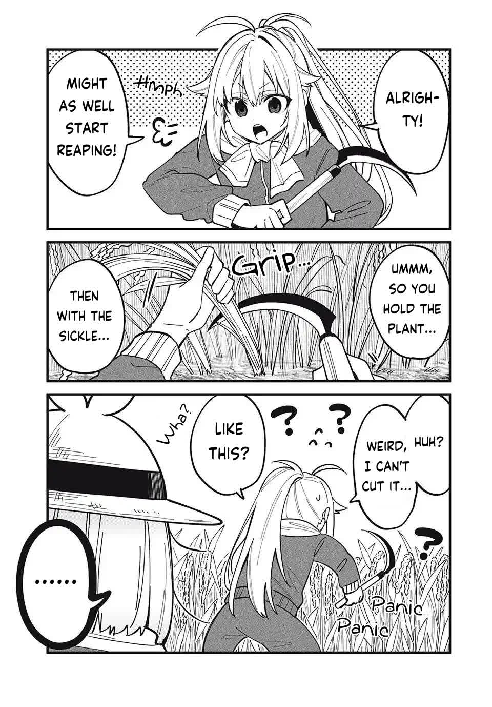 Shikanoko Nokonoko Koshitantan Chapter 48 page 7 - Chapter 48: This is Rice Harvesting!