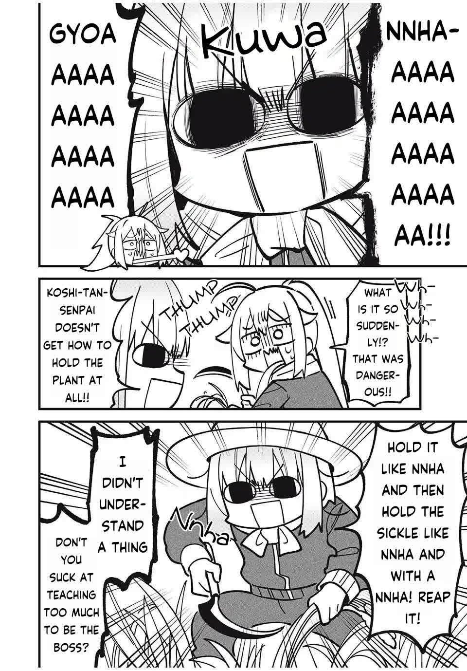 Shikanoko Nokonoko Koshitantan Chapter 48 page 8 - Chapter 48: This is Rice Harvesting!