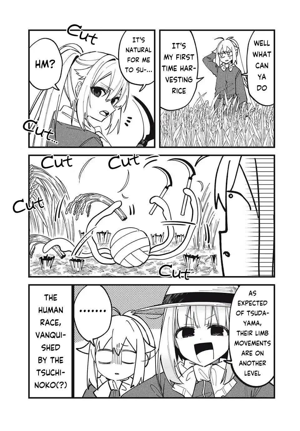 Shikanoko Nokonoko Koshitantan Chapter 48 page 9 - Chapter 48: This is Rice Harvesting!