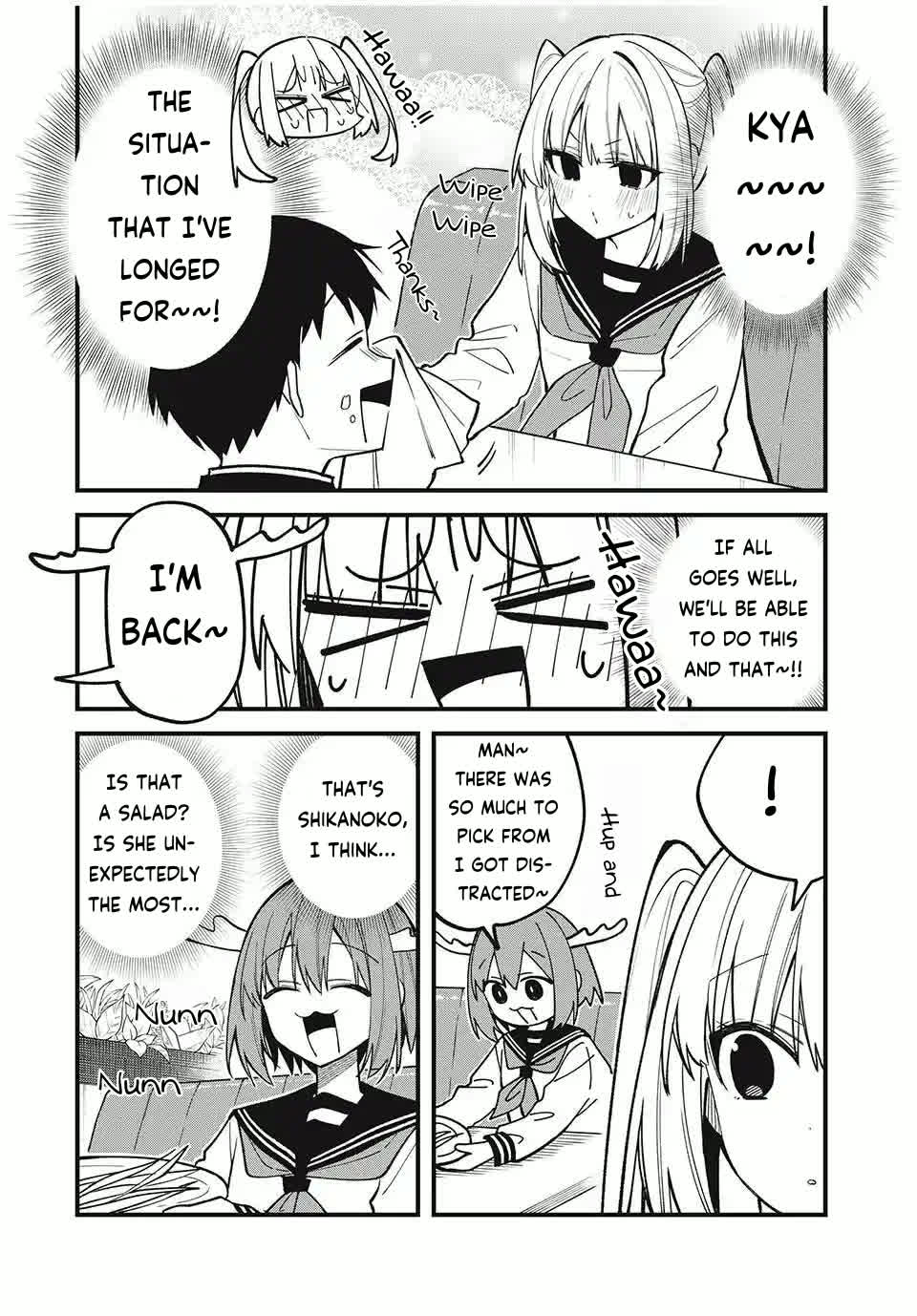 Shikanoko Nokonoko Koshitantan Chapter 49 page 14 - Chapter 49: What is it...