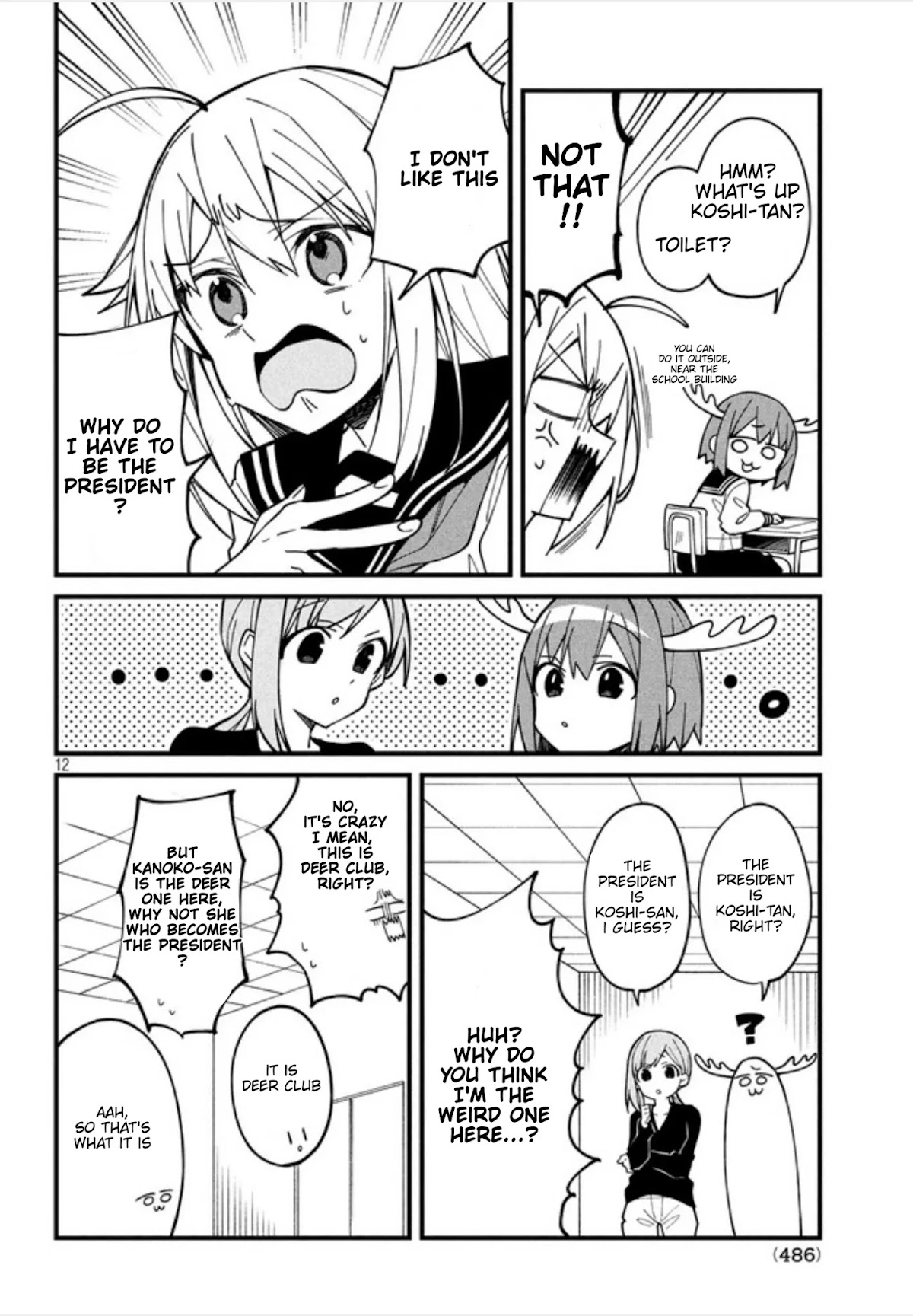 Shikanoko Nokonoko Koshitantan Chapter 5 page 14 - Chapter 5