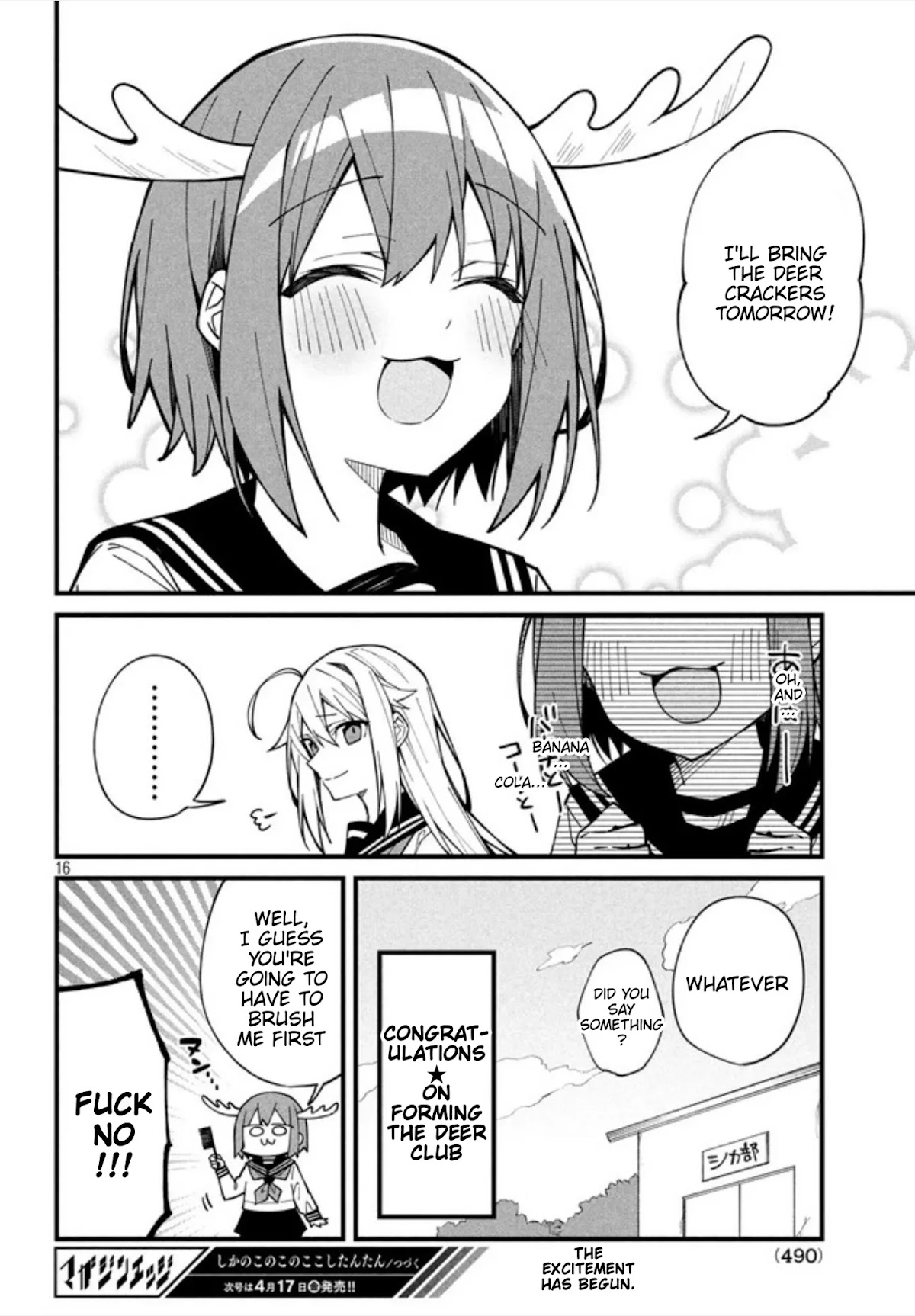 Shikanoko Nokonoko Koshitantan Chapter 5 page 18 - Chapter 5