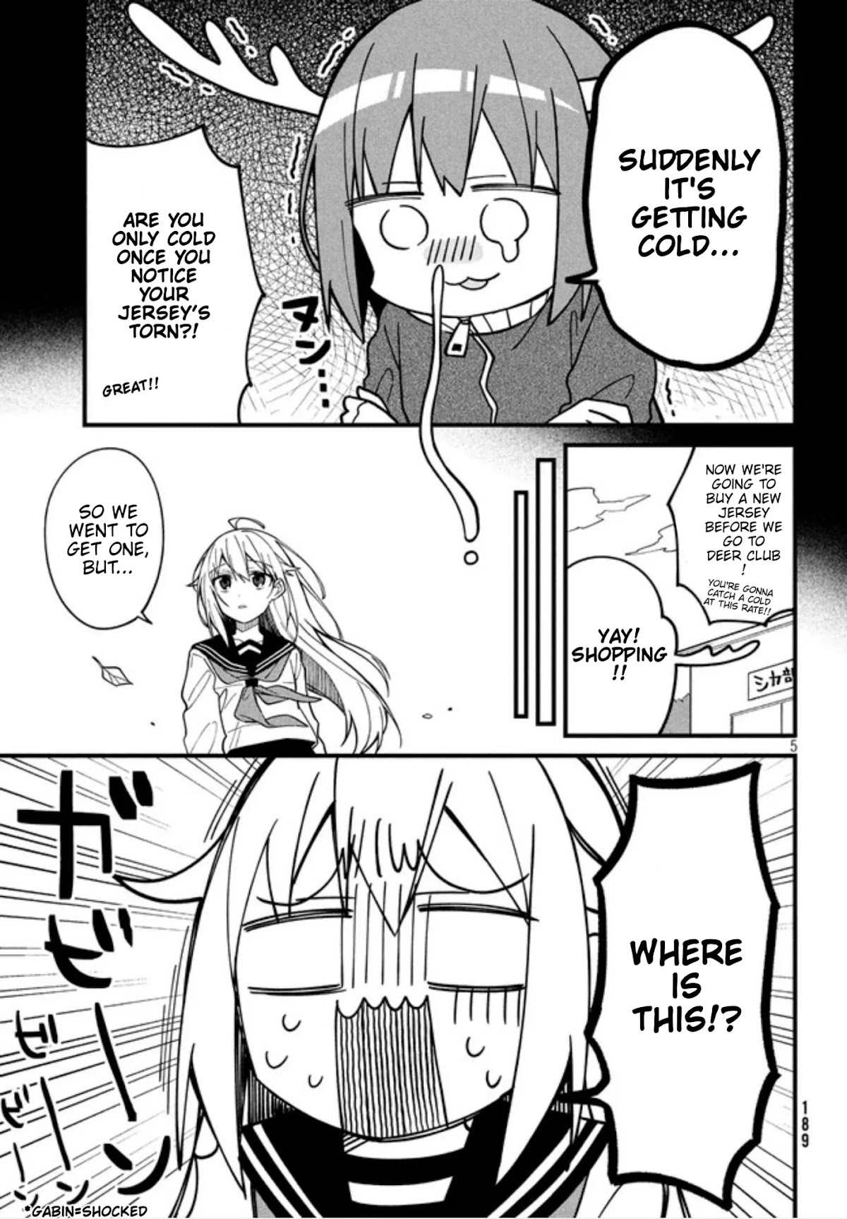Shikanoko Nokonoko Koshitantan Chapter 6 page 5 - Chapter 6