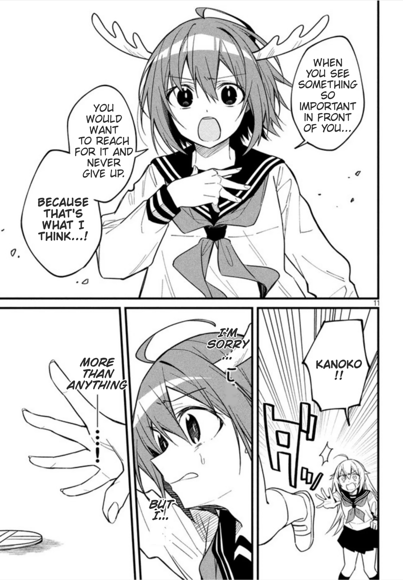 Shikanoko Nokonoko Koshitantan Chapter 7 page 12 - Chapter 7