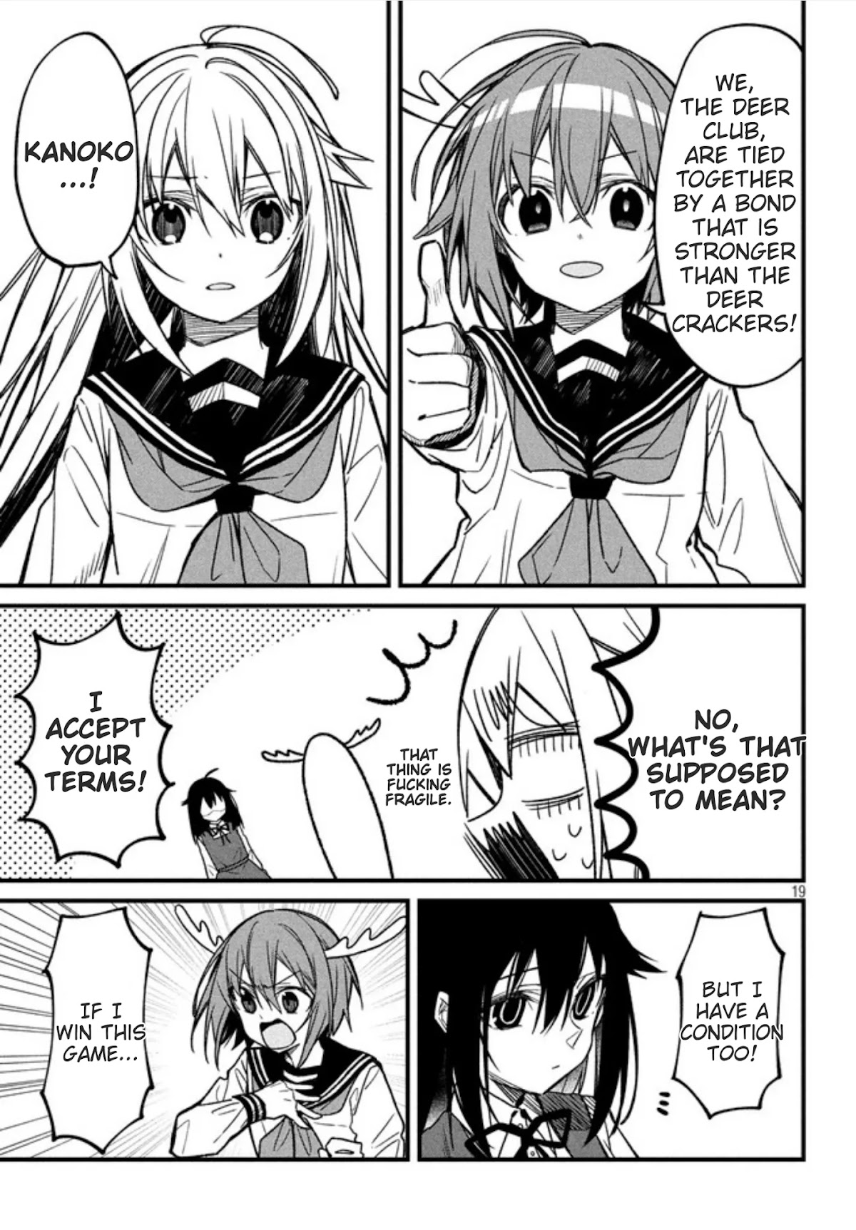 Shikanoko Nokonoko Koshitantan Chapter 8 page 19 - Chapter 8