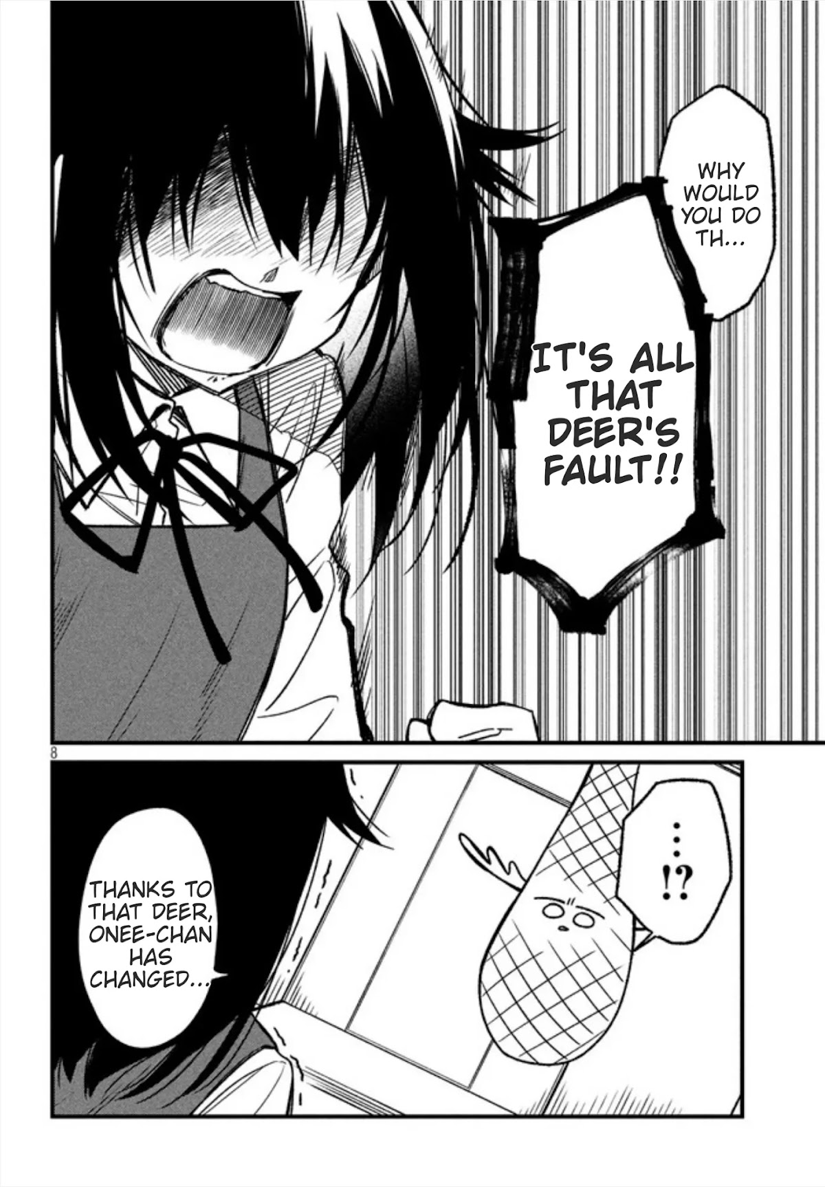 Shikanoko Nokonoko Koshitantan Chapter 8 page 8 - Chapter 8