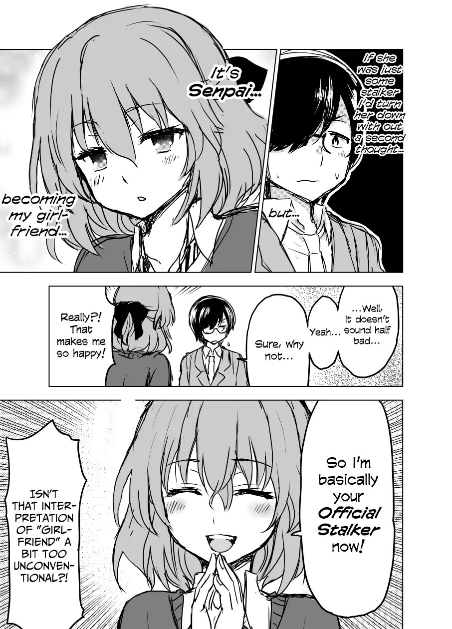 Shiki Seiichi's Short Manga Chapter 0.5 page 4 - Chapter: The Person I Like is a bit... Y’know, and I’m Having Trouble Hiding My Surprise (Parts 1 to 4)