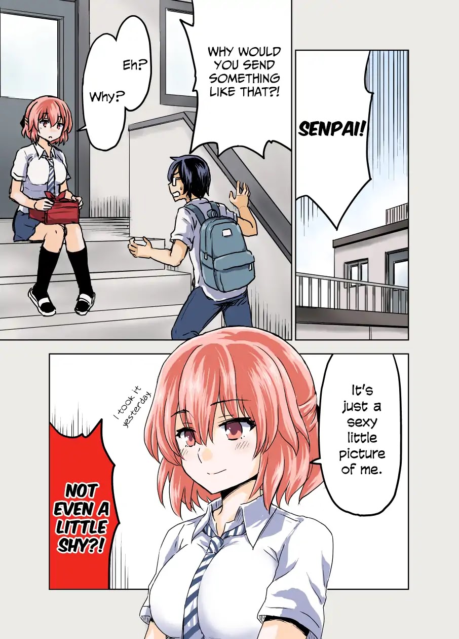 Shiki Seiichi's Short Manga Chapter 0.6 page 2 - Chapter: The Person I Like is a bit... Y’know, and I’m Having Trouble Hiding My Surprise (Parts 5 and 6)