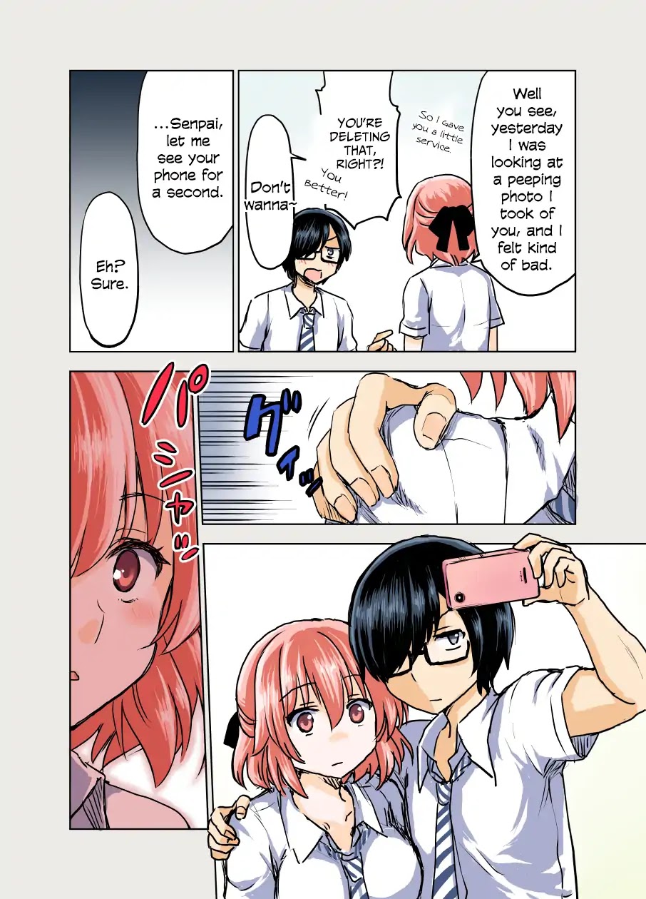 Shiki Seiichi's Short Manga Chapter 0.6 page 3 - Chapter: The Person I Like is a bit... Y’know, and I’m Having Trouble Hiding My Surprise (Parts 5 and 6)