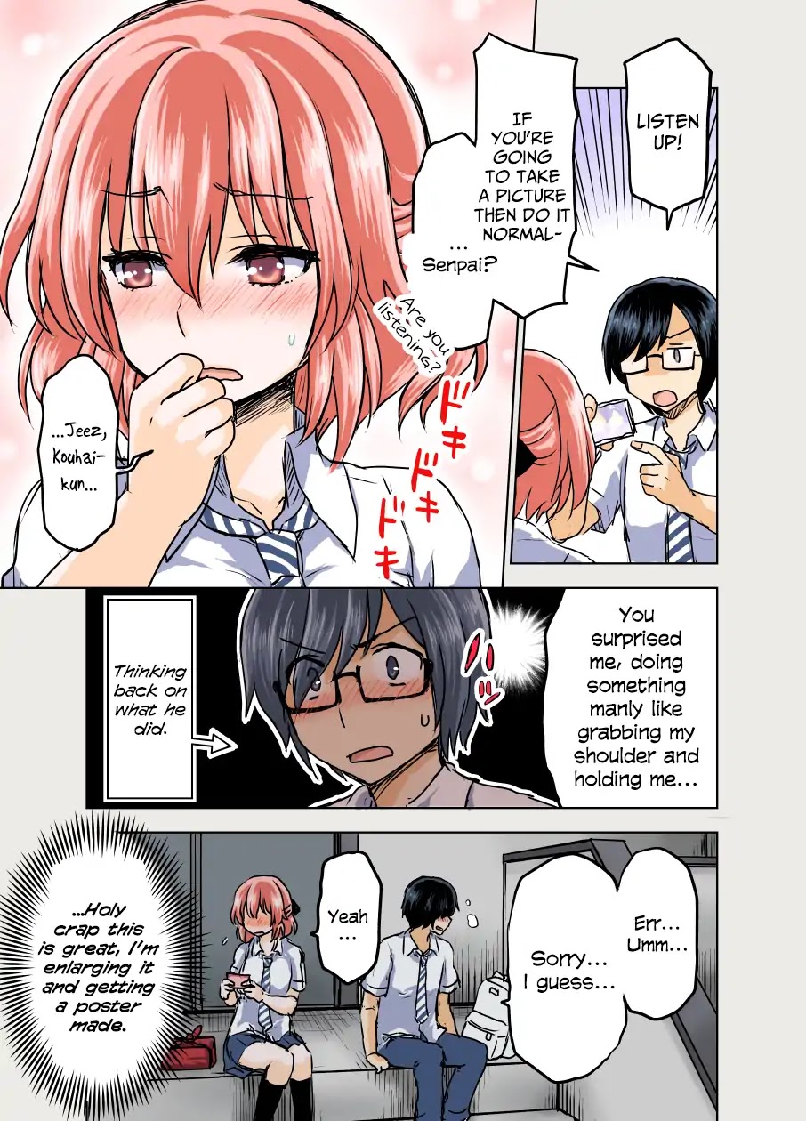 Shiki Seiichi's Short Manga Chapter 0.6 page 4 - Chapter: The Person I Like is a bit... Y’know, and I’m Having Trouble Hiding My Surprise (Parts 5 and 6)