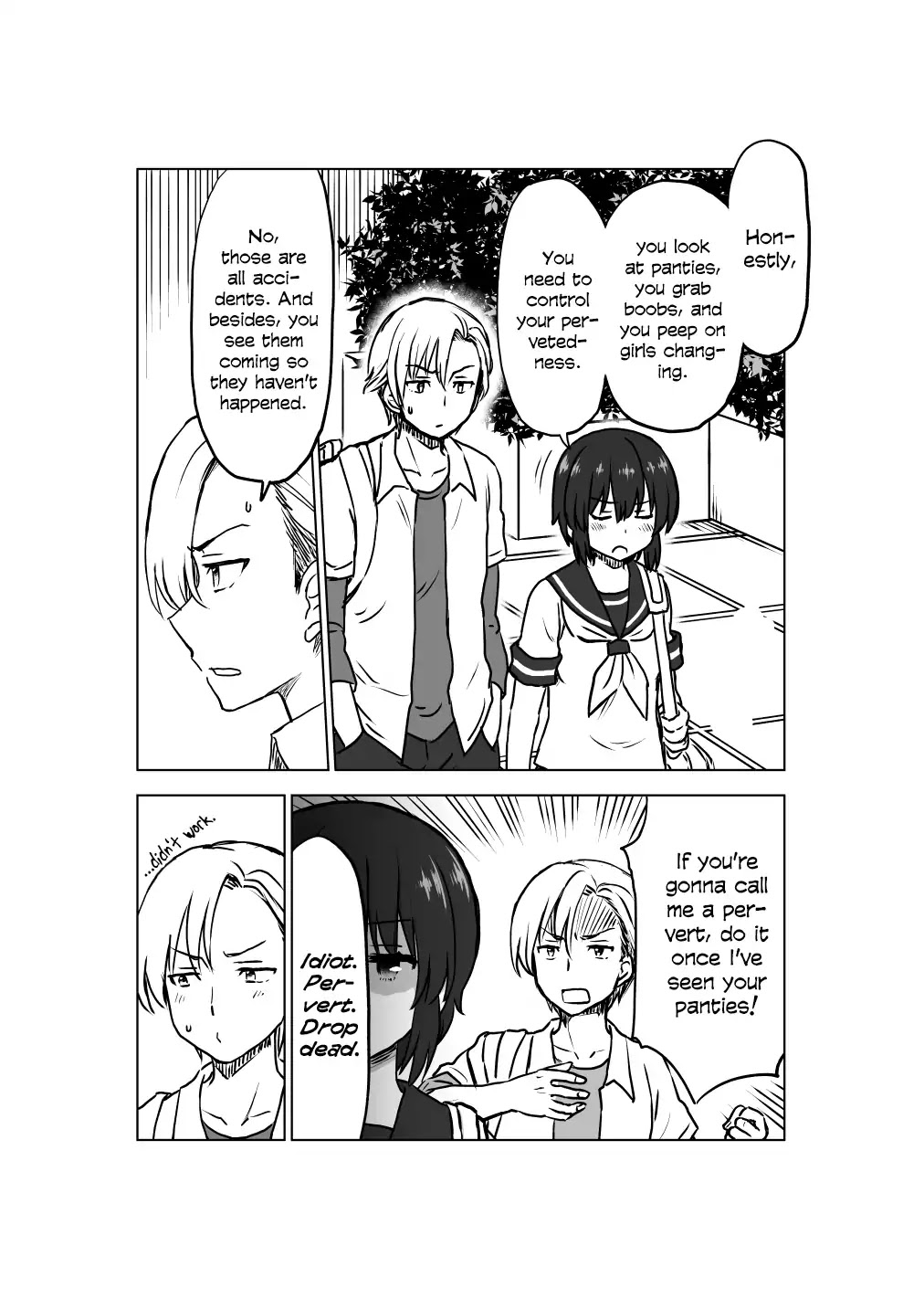 Shiki Seiichi's Short Manga Chapter 0.7 page 3 - Chapter: Kuno Chiyo the Precog (1-4)