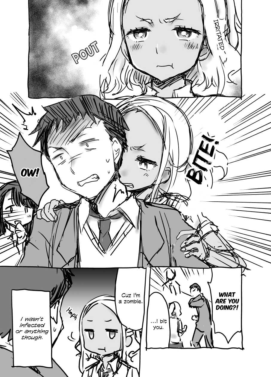 Shiki Seiichi's Short Manga Chapter 0 page 4 - Chapter: My Childhood Friend is a Zombie