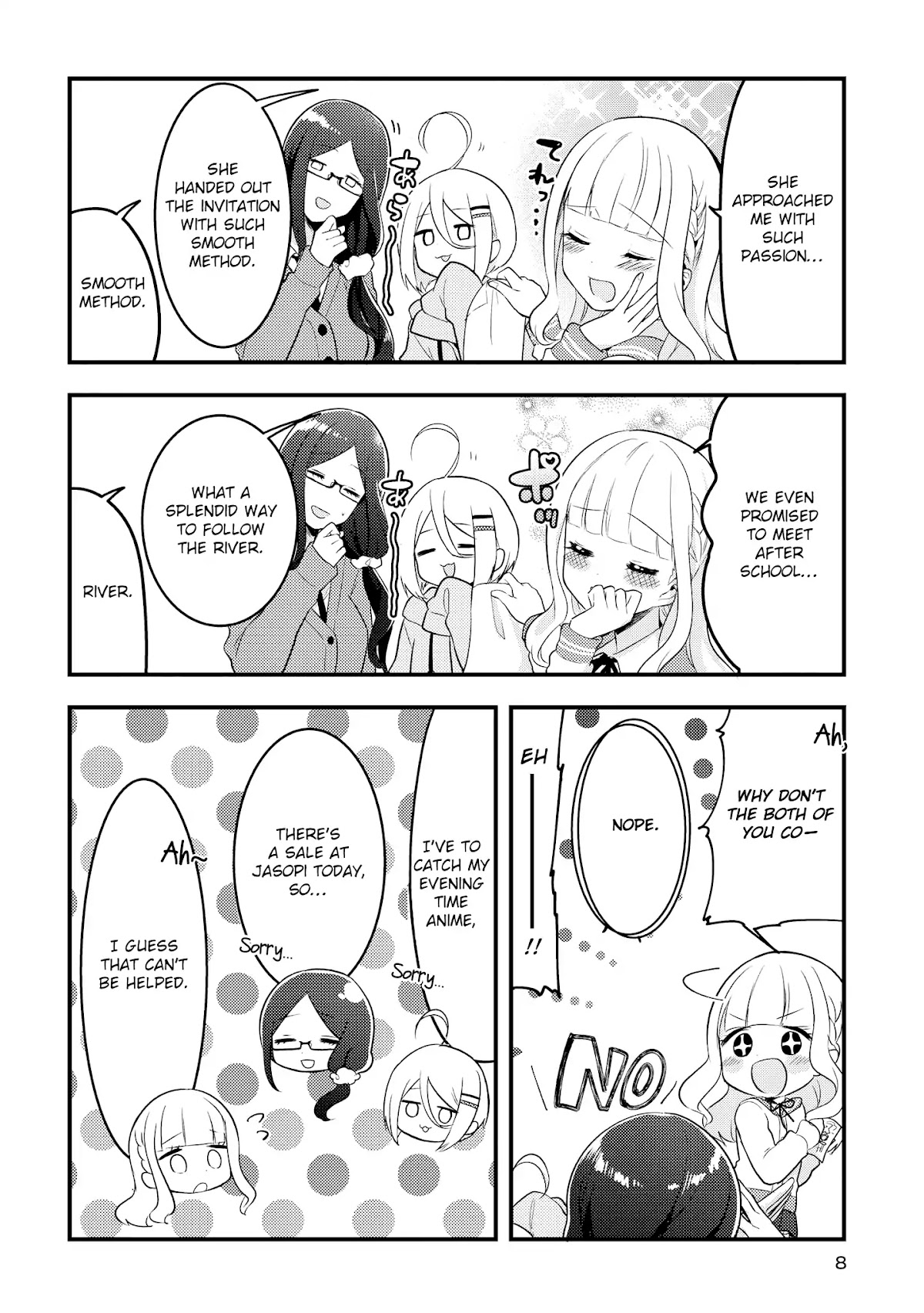 Shiki-senpai Is Too Handsome! Chapter 1 page 8 - Chapter 1: I Love You, Shiki-senpai!