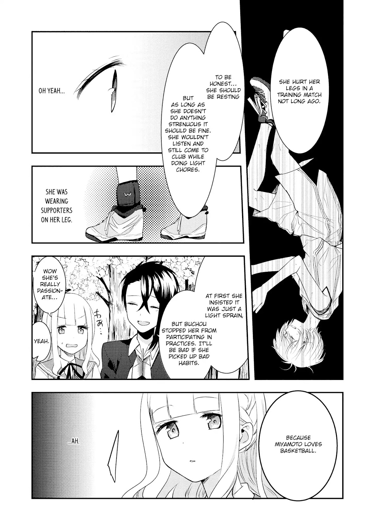 Shiki-senpai Is Too Handsome! Chapter 2 page 11 - Chapter 2: I'm Now A Manager!