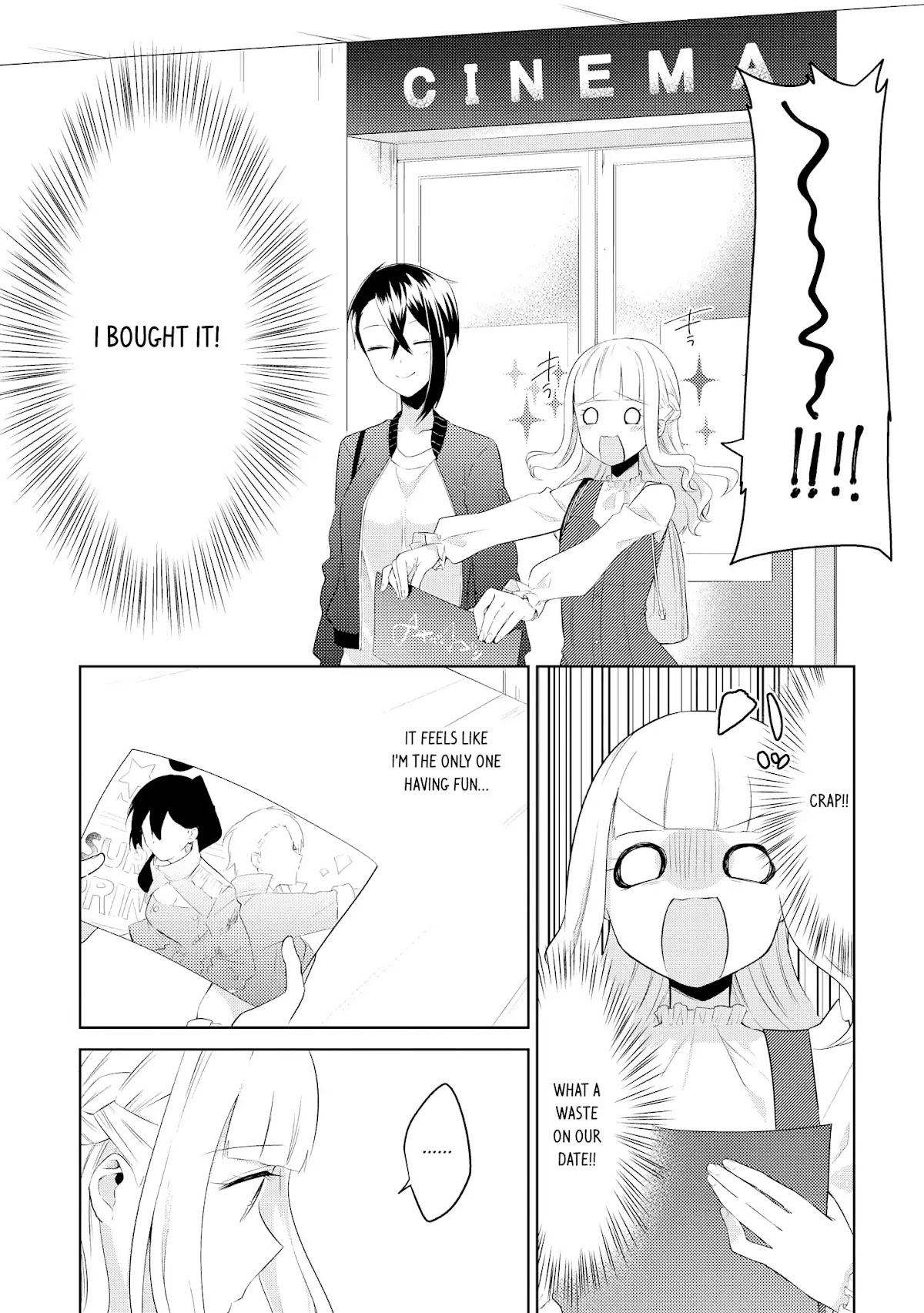 Shiki-senpai Is Too Handsome! Chapter 3 page 19 - Chapter 3: Break? First Date!