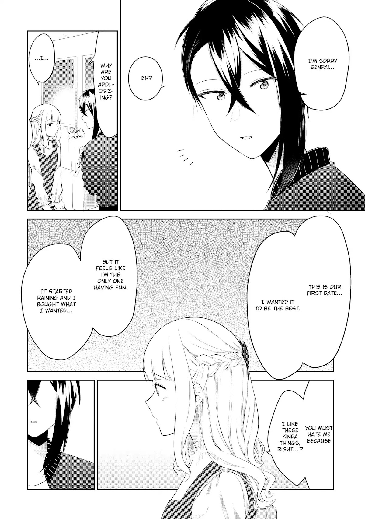 Shiki-senpai Is Too Handsome! Chapter 3 page 20 - Chapter 3: Break? First Date!