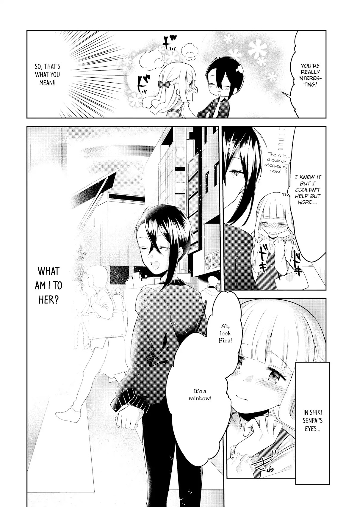 Shiki-senpai Is Too Handsome! Chapter 3 page 24 - Chapter 3: Break? First Date!