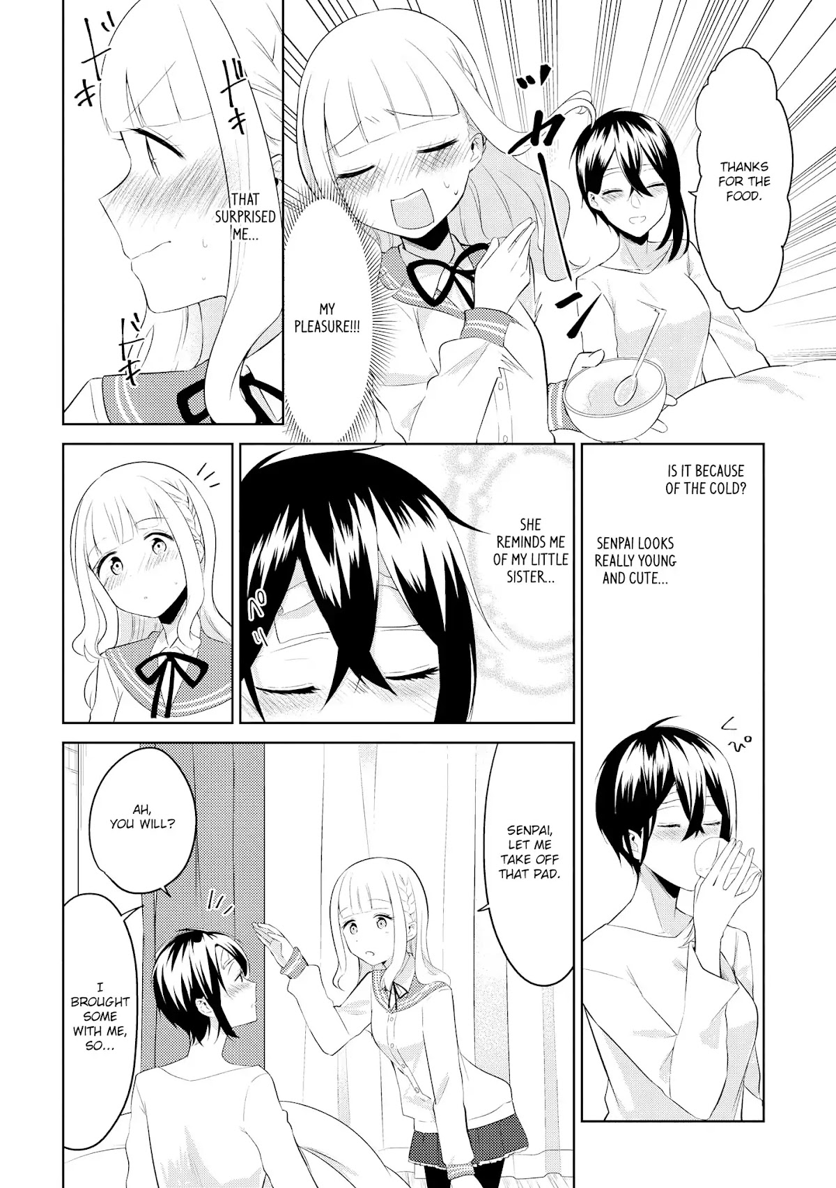 Shiki-senpai Is Too Handsome! Chapter 4 page 12 - Chapter 4: I'll Nurse You!