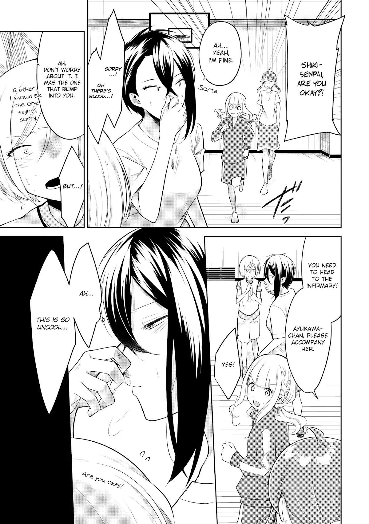 Shiki-senpai Is Too Handsome! Chapter 5 page 11 - Chapter 5: Realization