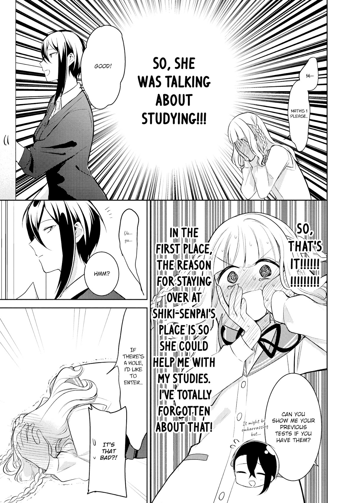 Shiki-senpai Is Too Handsome! Chapter 8 page 9 - Chapter 8