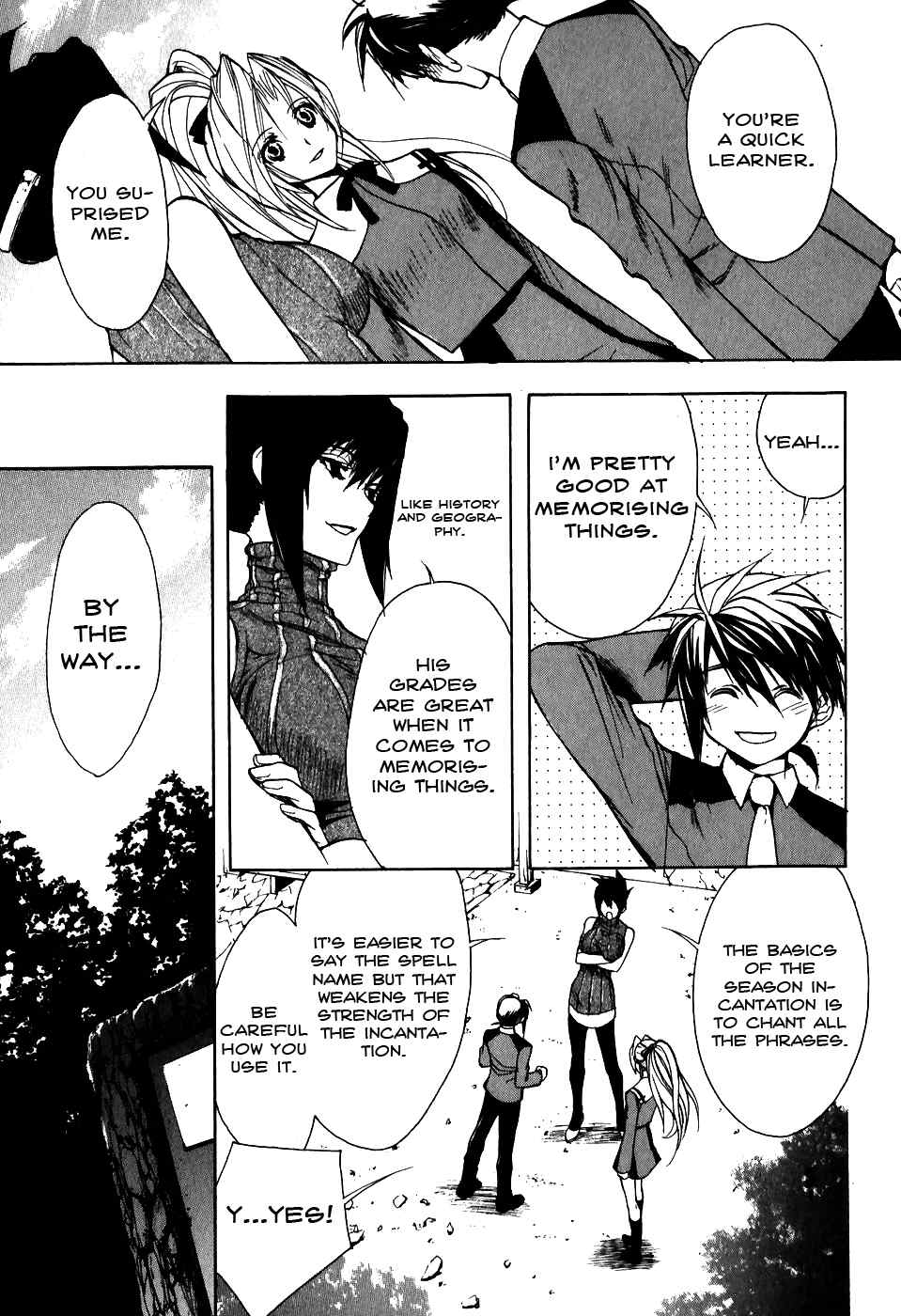 Shiki Tsukai Chapter 3 page 16 - Chapter 3: Melodic Variation of Thoughts