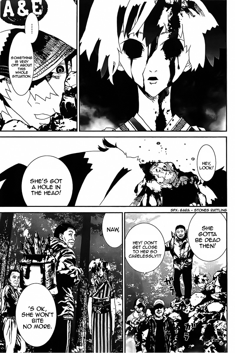 Shiki Chapter 39 page 18 - Chapter 39: Natsuno Yūki Chapter: Part 15: Mourning and Lies