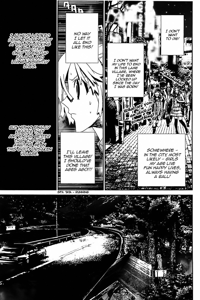 Shiki Chapter 39 page 34 - Chapter 39: Natsuno Yūki Chapter: Part 15: Mourning and Lies