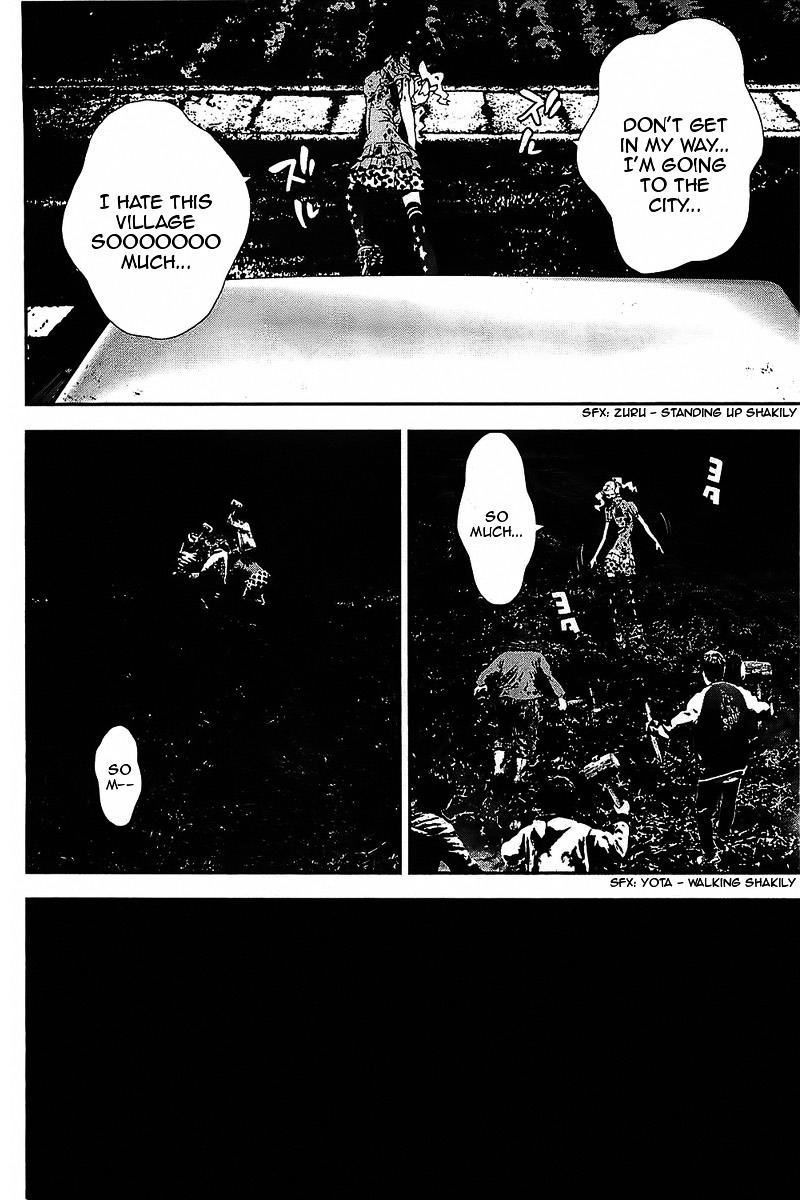 Shiki Chapter 39 page 43 - Chapter 39: Natsuno Yūki Chapter: Part 15: Mourning and Lies