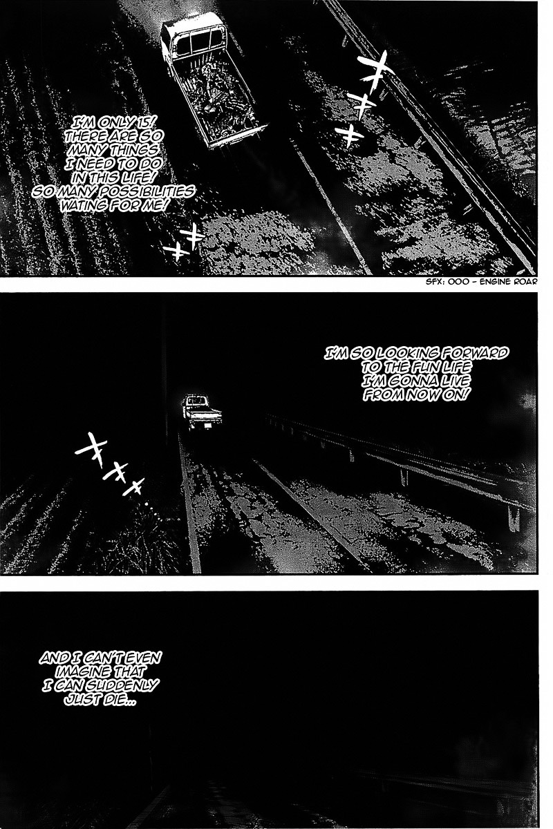 Shiki Chapter 39 page 46 - Chapter 39: Natsuno Yūki Chapter: Part 15: Mourning and Lies