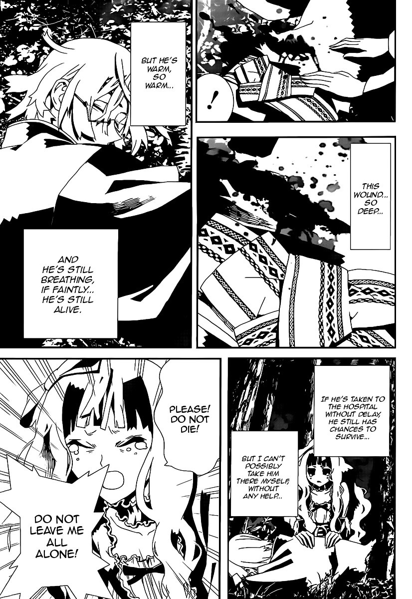 Shiki Chapter 40 page 35 - Chapter 40: Natsuno Yūki Chapter: Part 16: Mourning, Skulls and Anguish