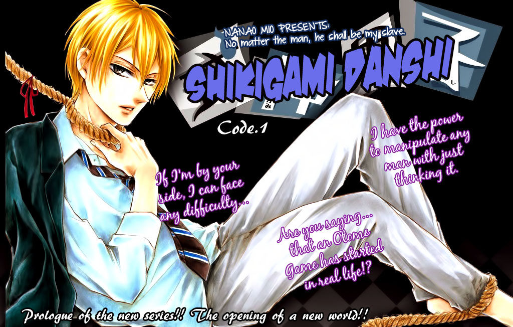 Shikigami Danshi Chapter 1 page 1 - Chapter 1