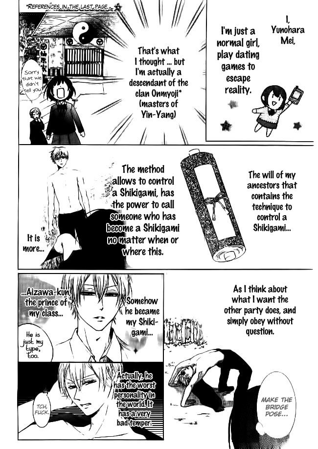 Shikigami Danshi Chapter 1 page 7 - Chapter 1