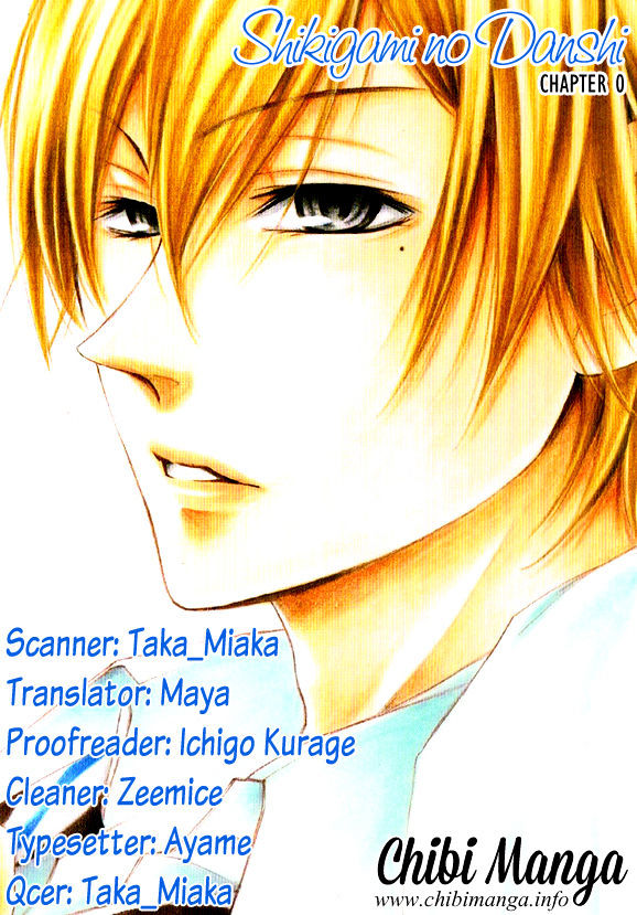 Shikigami Danshi Chapter 6 page 1 - Chapter 6 : 00