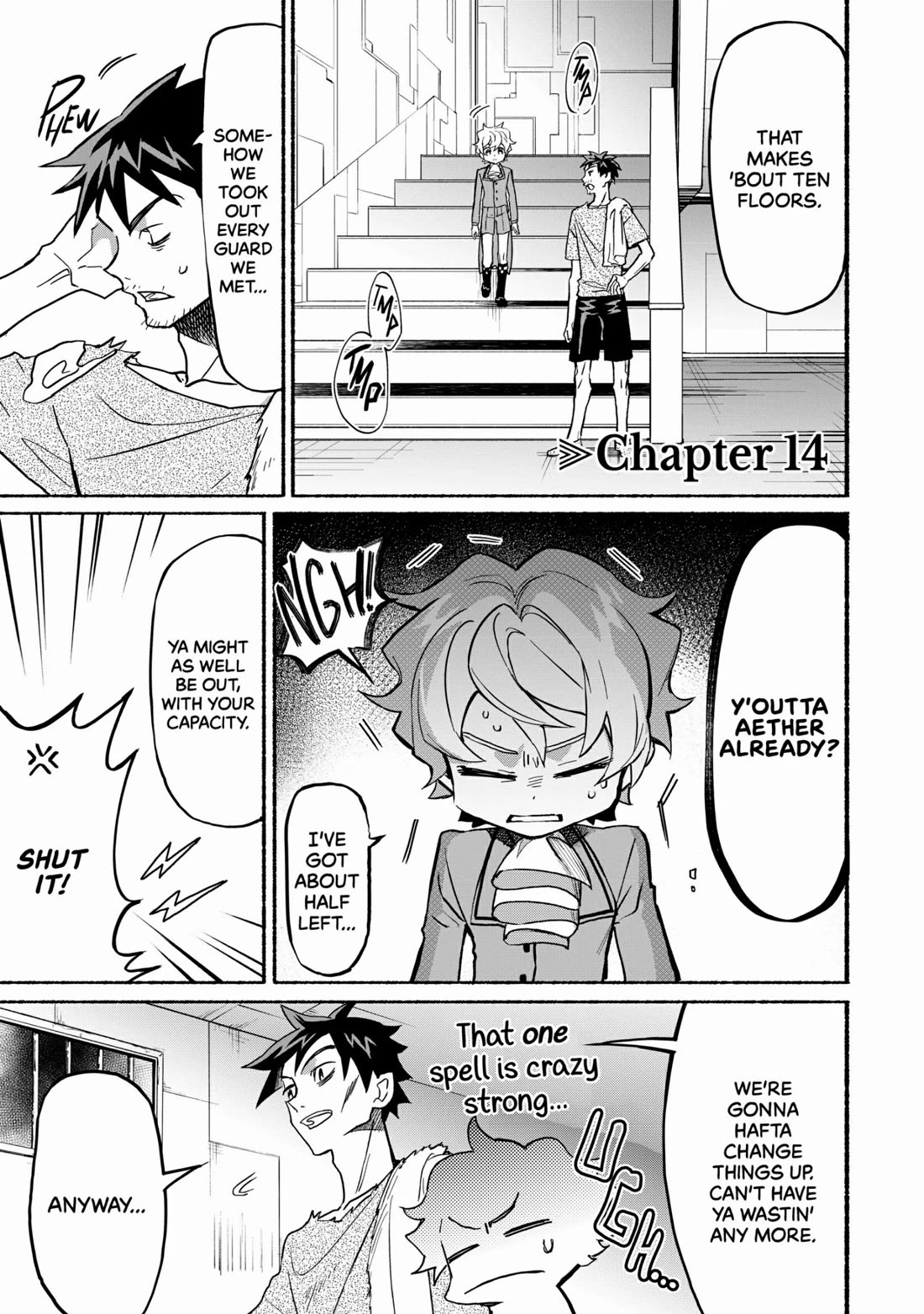 Shikkaku kara Hajimeru Nariagari Madou Shidou! Chapter 14 page 1 - Chapter 14