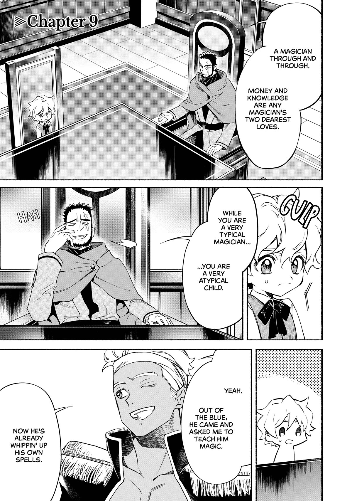 Shikkaku kara Hajimeru Nariagari Madou Shidou! Chapter 9 page 1 - Chapter 9