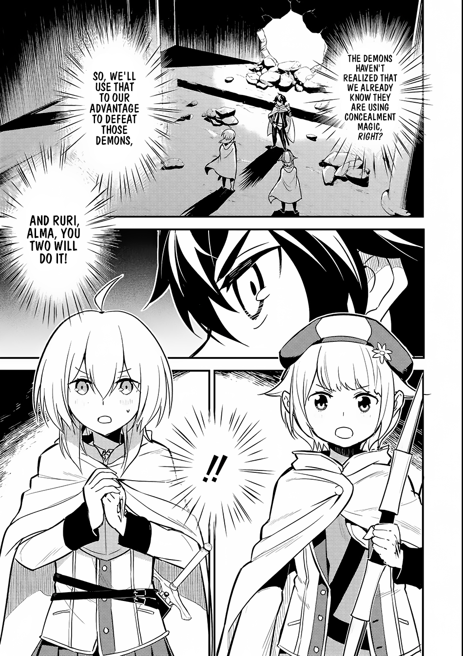 Shikkaku Mon no Saikyou Kenja Chapter 14 page 2 - Chapter 14: More Fights Between the Strongest Sage and Demons