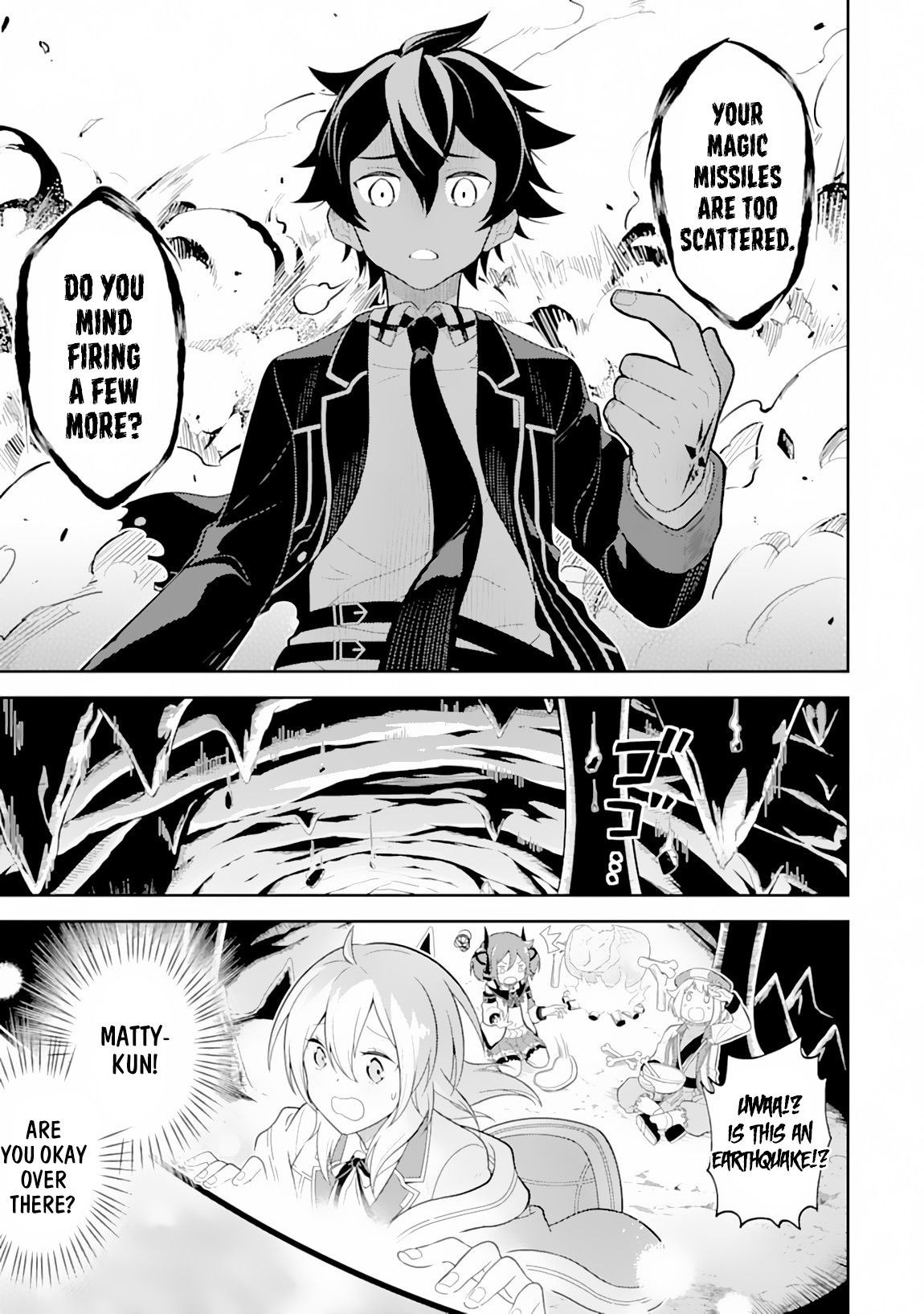 Shikkaku Mon no Saikyou Kenja Chapter 29.1 page 12 - Chapter 29.1: The Strongest Sage, Beat Down