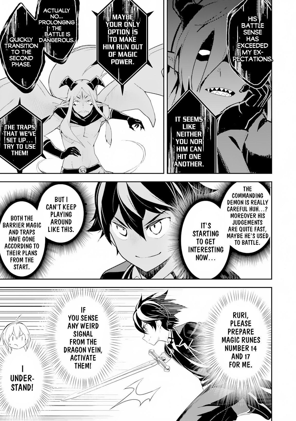 Shikkaku Mon no Saikyou Kenja Chapter 29.1 page 14 - Chapter 29.1: The Strongest Sage, Beat Down