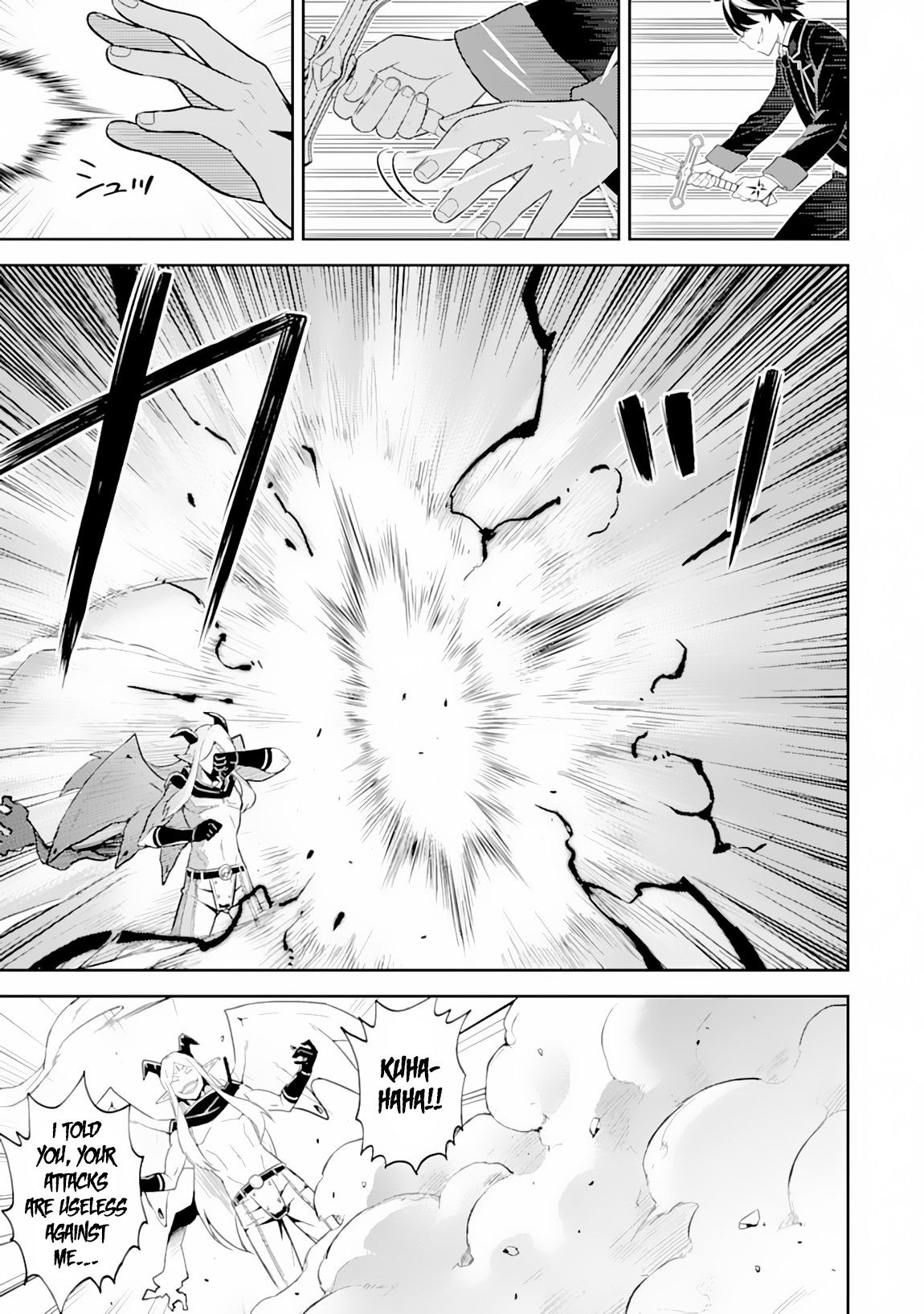 Shikkaku Mon no Saikyou Kenja Chapter 29.1 page 20 - Chapter 29.1: The Strongest Sage, Beat Down