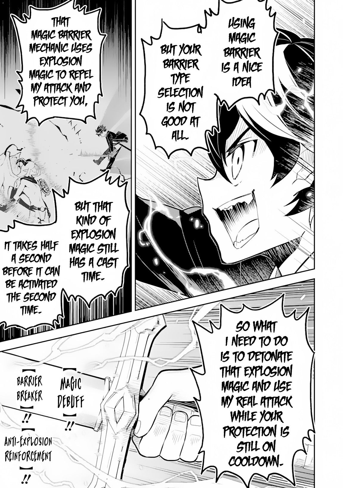Shikkaku Mon no Saikyou Kenja Chapter 29.1 page 23 - Chapter 29.1: The Strongest Sage, Beat Down