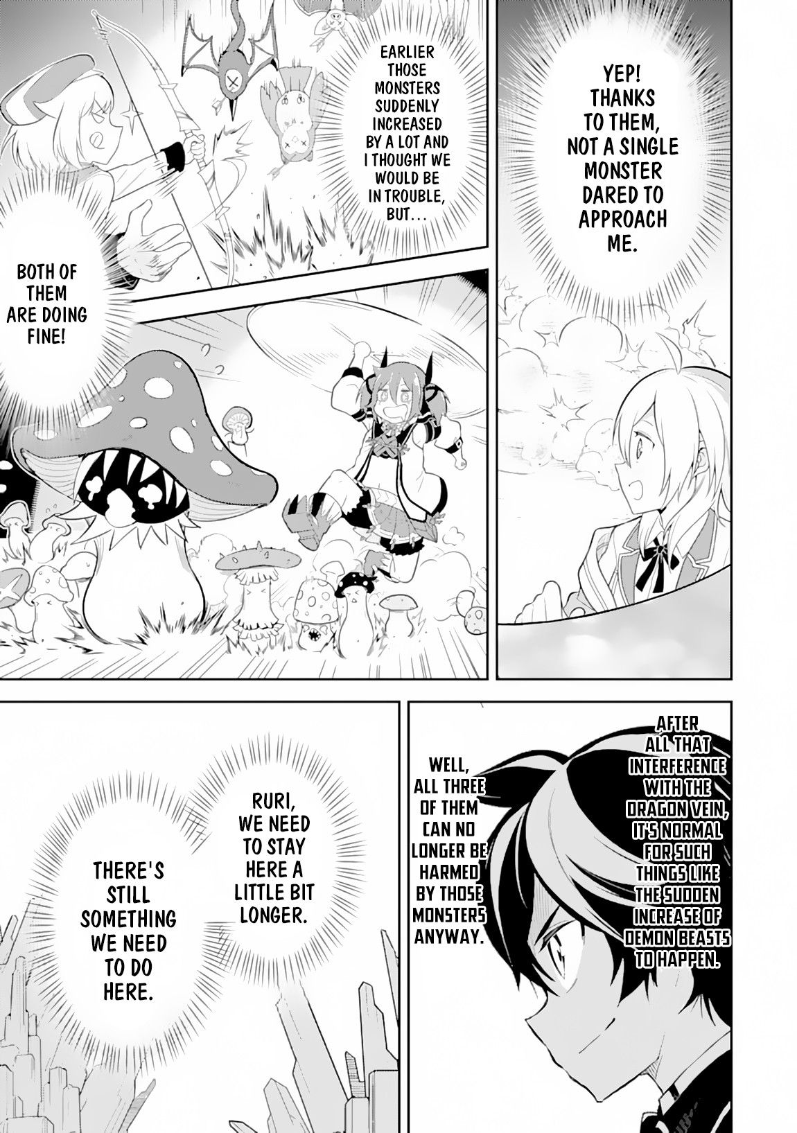 Shikkaku Mon no Saikyou Kenja Chapter 29.2 page 13 - Chapter 29.2: The Strongest Sage, Beat Down (2)