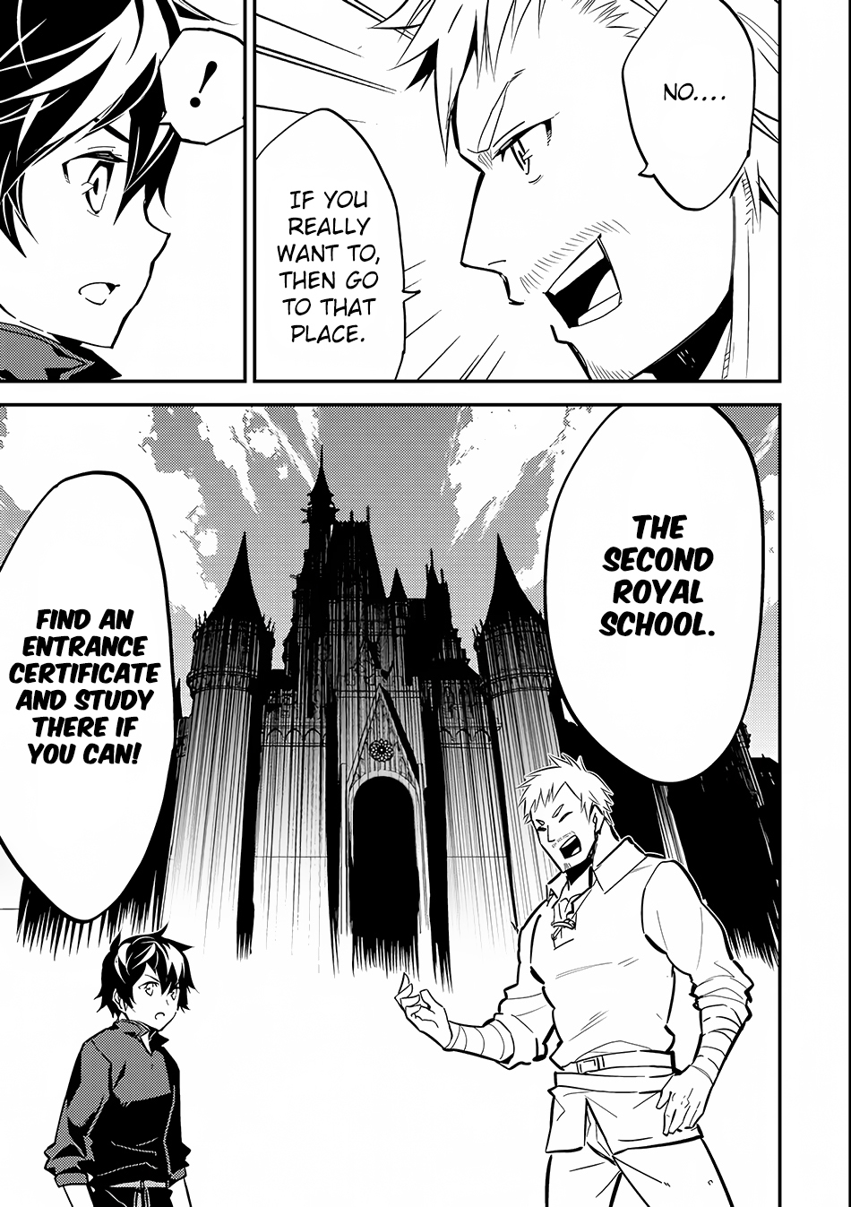 Shikkaku Mon no Saikyou Kenja Chapter 3 page 6 - Chapter 3: The Strongest Sage, Start of a Journey!